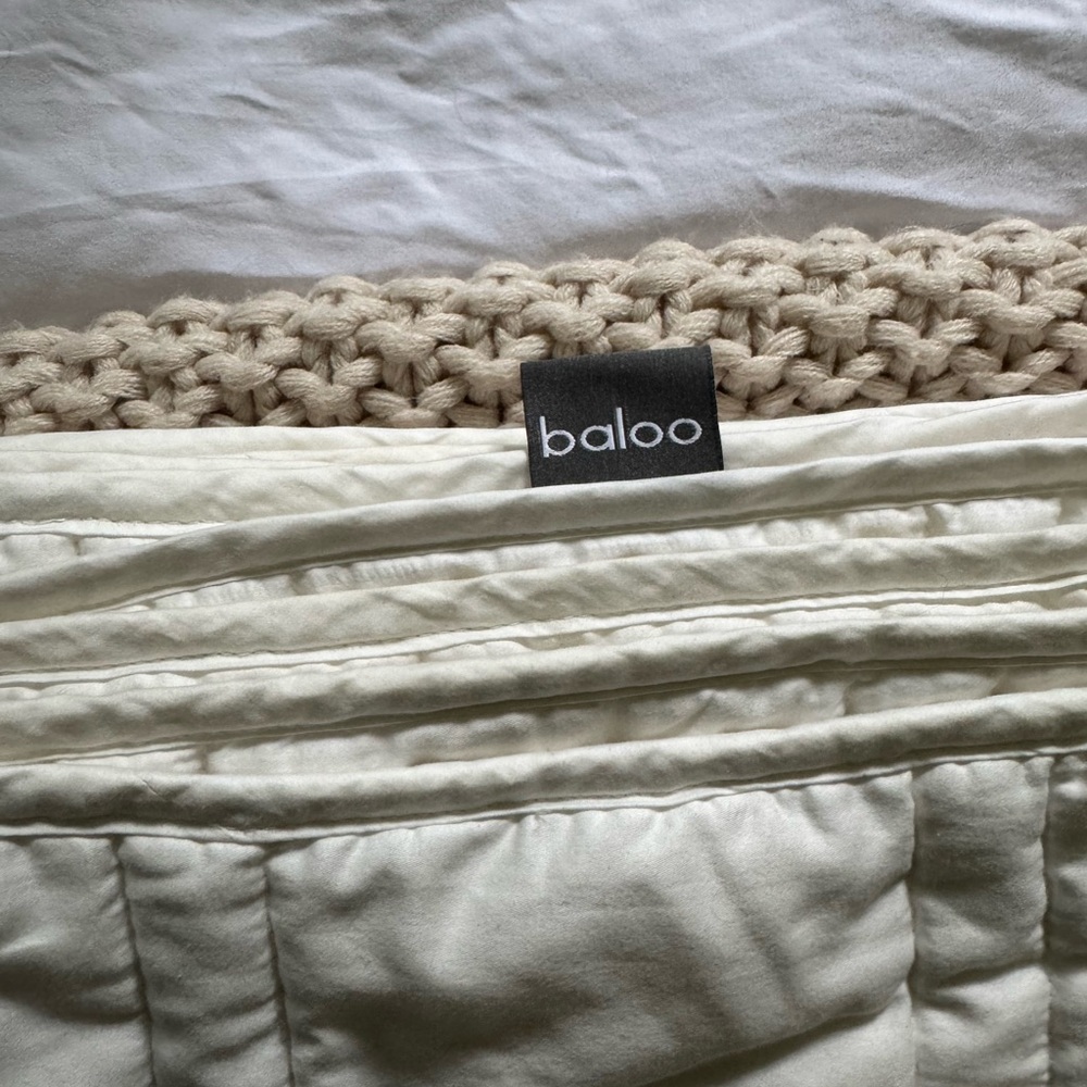 Baloo White Weighted Blanket